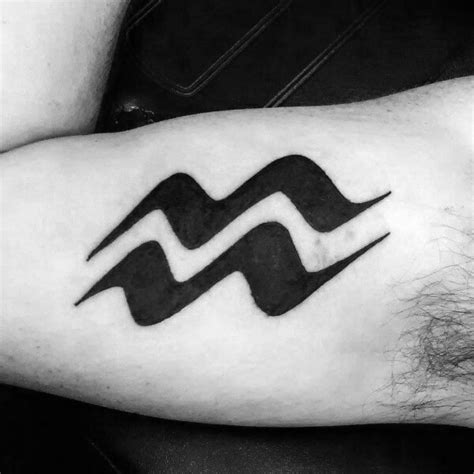 Aquarius Tattoos For Men Ideas And Inspiration For Guys