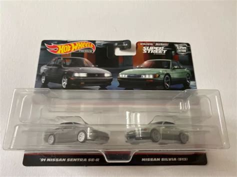 Hot Wheels Premium Nissan Sentra Se R Nissan Silvia S Eur Picclick Fr