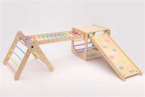 Toddler Climbing Set Climbing Gym for Kids Montessori - Etsy