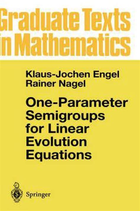 One Parameter Semigroups For Linear Evolution Equations