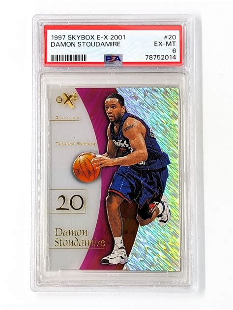 Skybox E X Damon Stoudamire Psa Toronto Raptors Ebay