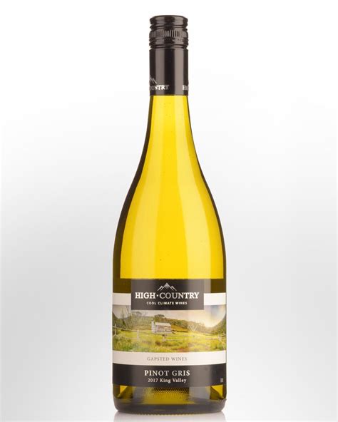 Gapsted High Country Pinot Gris Nicks Wine Merchants