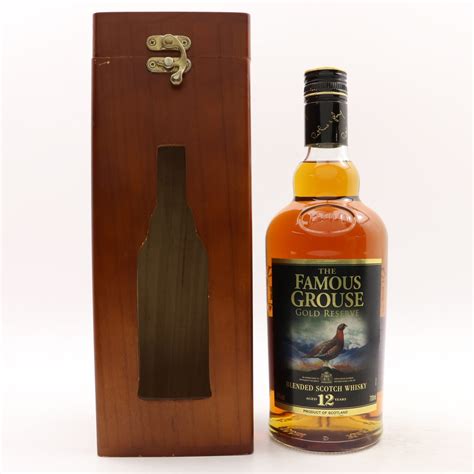 Famous Grouse Year Old Gold Reserve The Th Auction Scotch