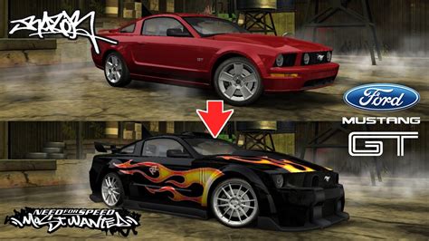 NFSMW How To Make Razor Ford Car YouTube