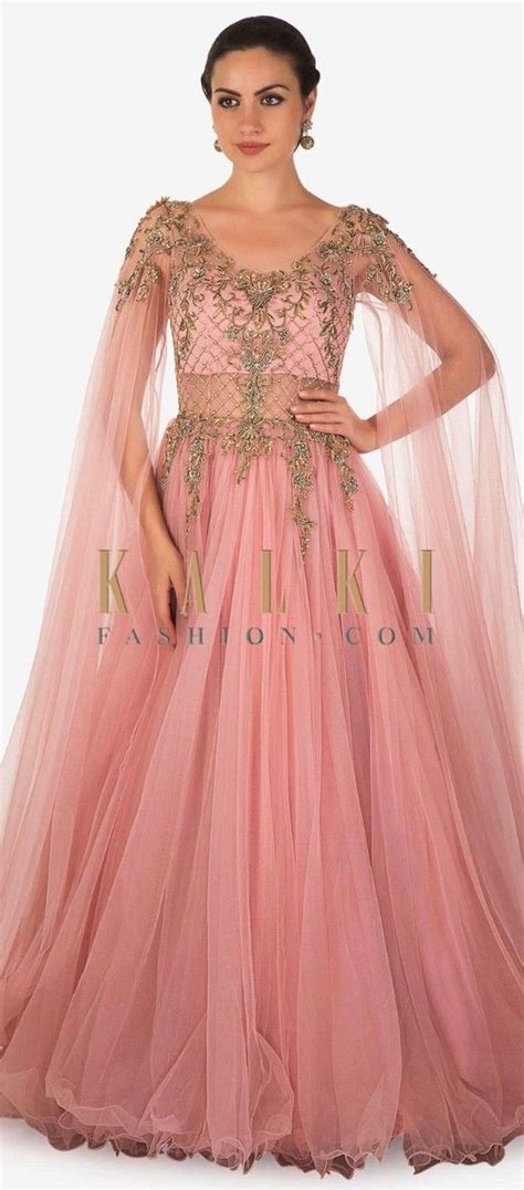 Beautiful Net Embroidered Gown Net Gowns Gowns Indian Bridal Dress