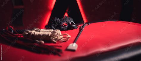 Sex BDSM Andreaskreuz Stock-Foto | Adobe Stock