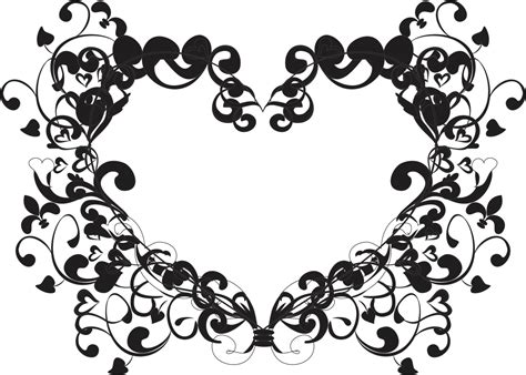 Сердце узор (В статье много фото) - drawpics.ru