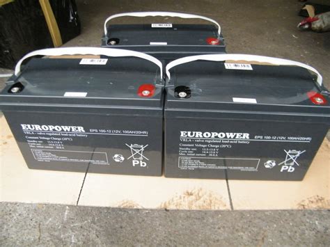EUROPOWER 12V 100Ah AKUMULATOR ŻELOWY 100-12 - 11471827350 - oficjalne ...