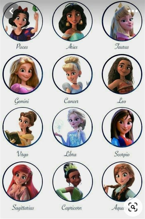 Pin By Unicorno Viola On Miaooooo In Disney Princess Zodiac