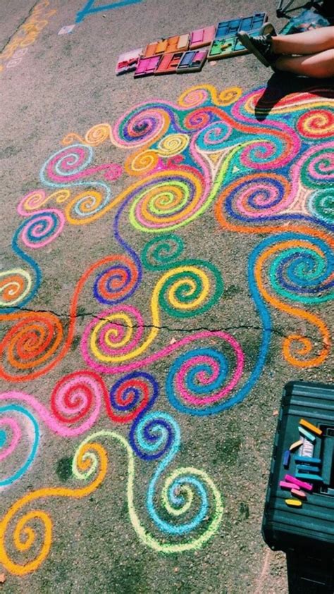 Anneliestreur Sidewalk Chalk Art Chalk Art Fun Chalk Art