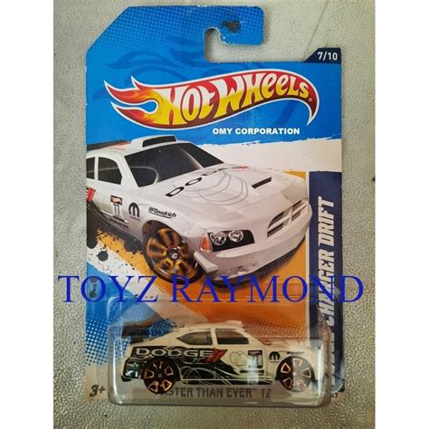 Jual Hot Wheels Dodge Charger Drift Faster Than Ever Putih FTE Shopee Indonesia