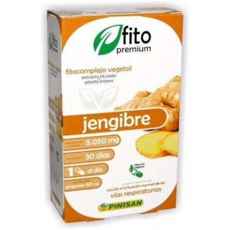 Pinisan Fito Premium Jengibre C Psulasenvio Horas