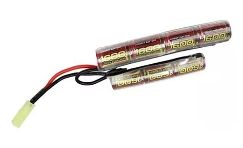 Bateria Para Rifle Airsoft Modelo Butterfly 8 4v 1600mah Parcelamento