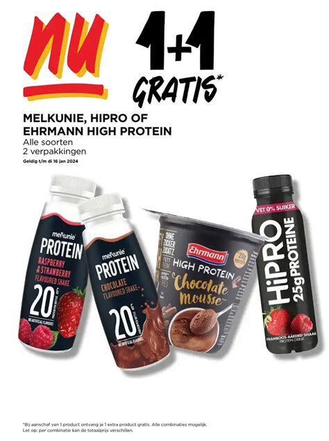 Melkunie Hipro Of Ehrmann High Protein Aanbieding Bij Jumbo