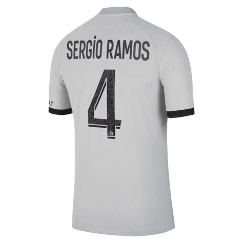 Psg Sergio Ramos Away Jersey Authentic Goaljerseys