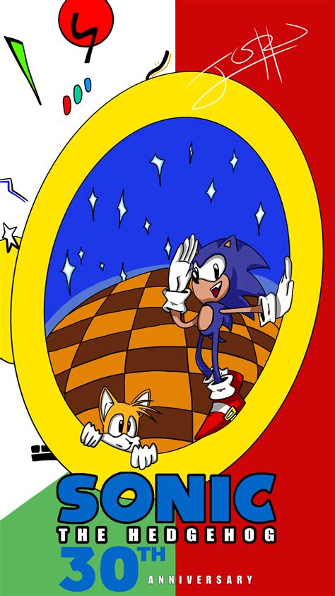 Sonic the Hedgehog's 30th Anniversary! by JoshuJunkii on Newgrounds