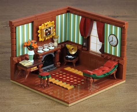 Victorian Style Interior Design With Lego