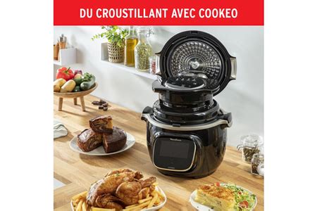 Mijoteur Moulinex Couvercle Cookeo Extra Crisp Programmes