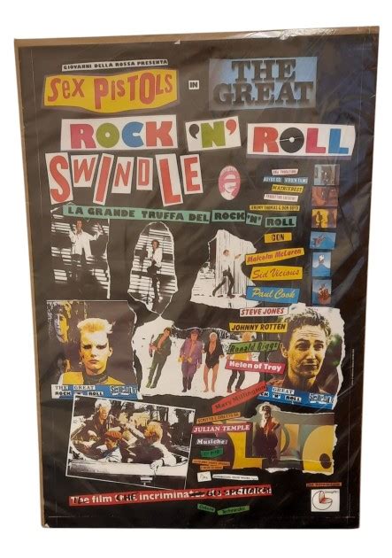 Sex Pistols Original Promotional Poster Charitystars