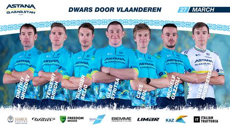 Dwars Door Vlaanderen Rider Roster Astana Qazaqstan