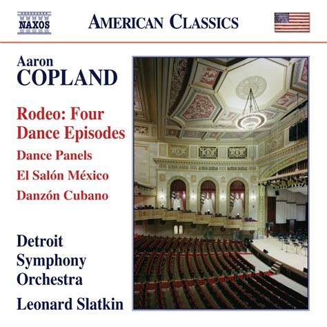 Copland Rodeo Dance Panels El Sal N M Xico Danz N Cubano Album