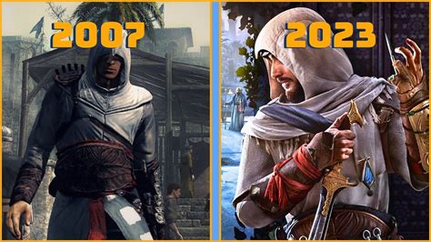 Evolution Of Assassins Creed 2007 2023 Youtube