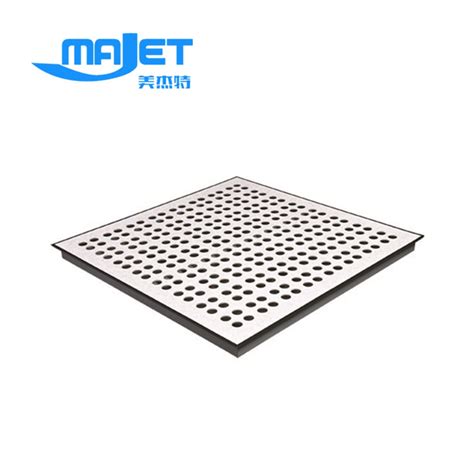 Perforated Steel Raised Floor System Air Flow System Majet