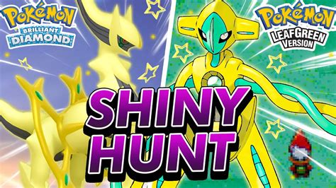 Live Deoxys Arceus Shiny Hunting In Pokemon Leaf Green Bdsp