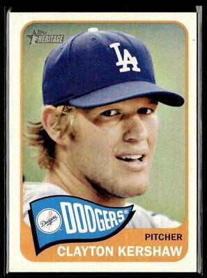 Yahoo オークション 2014 Topps Heritage Clayton Kershaw Los Angel