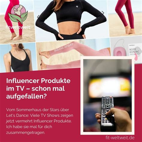 Influencer Produkte Im Tv Sommerhaus Der Stars Fit Weltweit De