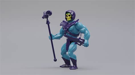 Skeletor Action Figure 3D Model - TurboSquid 1975225