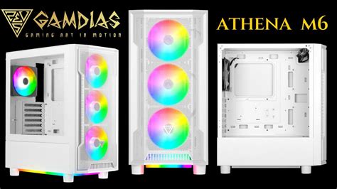 Review Gabinete Gamdias Athena M6 Branco 1 YouTube