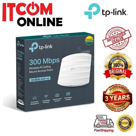 Tp Link Wifi 300mbps Wireless Ceiling Mount Access Point Tl Eap110