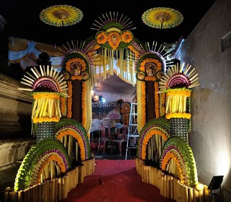 Dekorasi Depan Natural - 3m