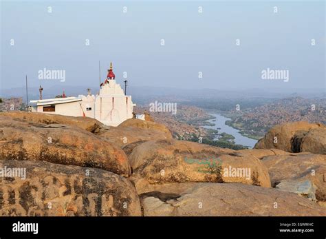 Hanuman temple hampi hi-res stock photography and images - Alamy