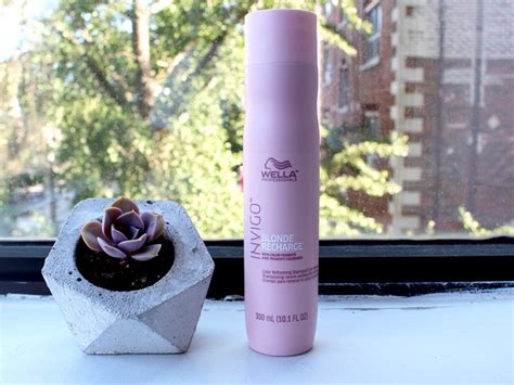 Haircare Wella Professionals Blonde Recharge Shampoo Conditioner Review Makeup Your Mind
