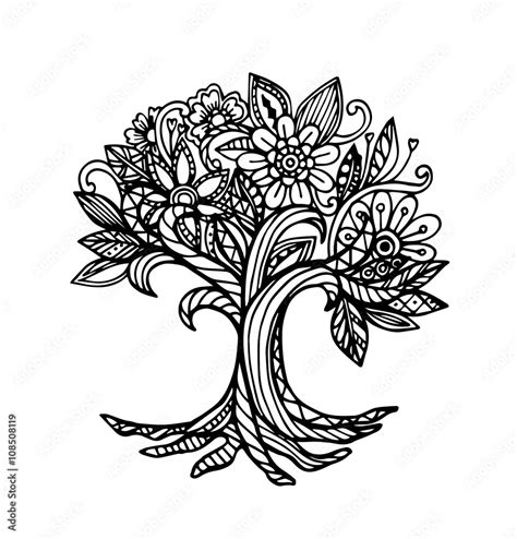 Vector Of Tree Of Life Stock Vector Adobe Stock