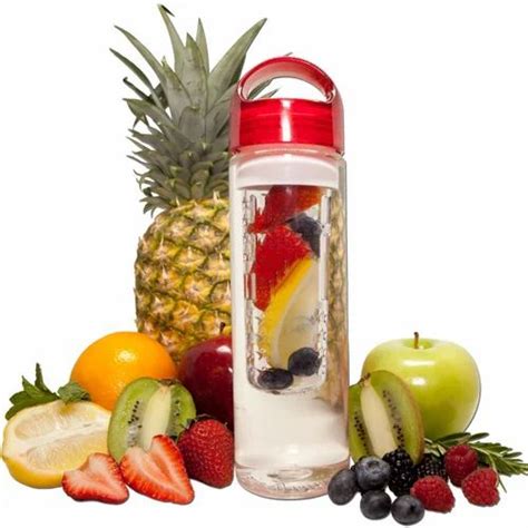 Fruit Infusing Water Bottle at Rs 105/piece | Fruit Infusing Water Bottle in New Delhi | ID ...