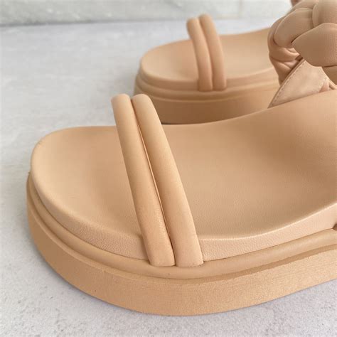 Sand Lia Papete Feminina Nude Manu Soul Shoes