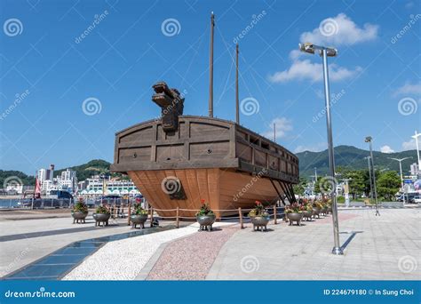 Turtle Boat Of Joseon Dynasty Of Korea Stock Image Cartoondealer