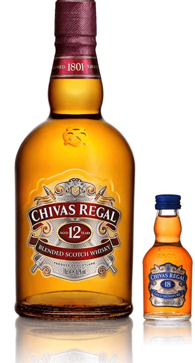 Kit Chivas Regal 12 Anos 1l Chivas Regal 18 Anos 50ml