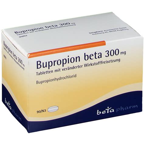 Bupropion Beta Mg St Mit Dem E Rezept Kaufen Shop Apotheke