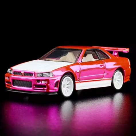 Hot Wheels Rlc Nissan Skyline Gtr R Red Line Club Exclusiv