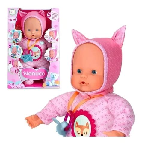 Muñeca Bebe Nenuco Soft 5 Funciones 25 Cm Playking