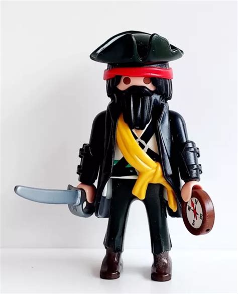 PLAYMOBIL JACK SPARROW Pirates des Caraïbes bateau île trésor