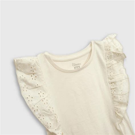 Ripley POLO MANGA CORTA BEBÉ NIÑA COLLOKY NUDE