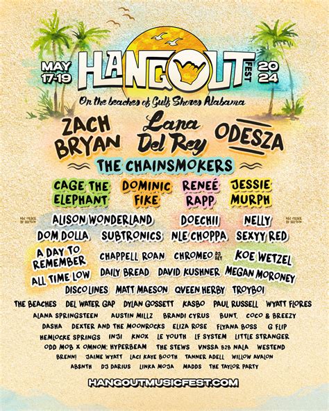 Hangout Fest 2024 In Gulf Shores AL In 2024 Hangout Festival