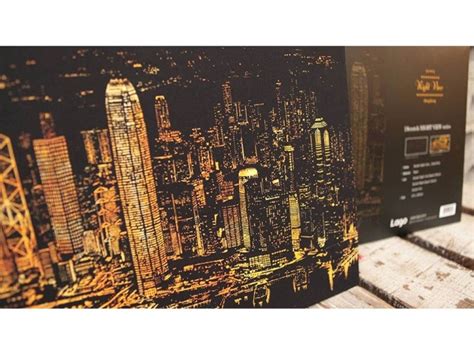 Скретч-картина «Гонконг» HONGKONG Корея 41x29 см - купить недорого в ...