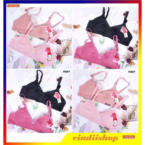 Jual Bra Bh Sport Pakaian Dalam Wanita Cewe Perempuan Dewasa Febby Beha