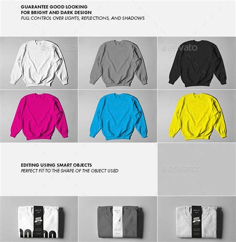 Sweater Mockup Templates- Smart, Ugly, Men's & Women's - Texty Cafe